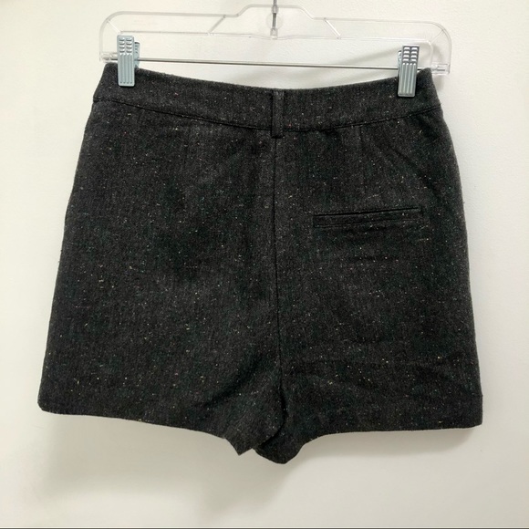Topshop Tweed Shorts - Picture 2 of 4